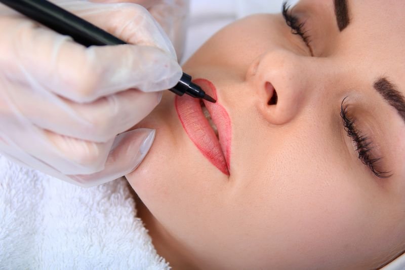 permanent make up lippen