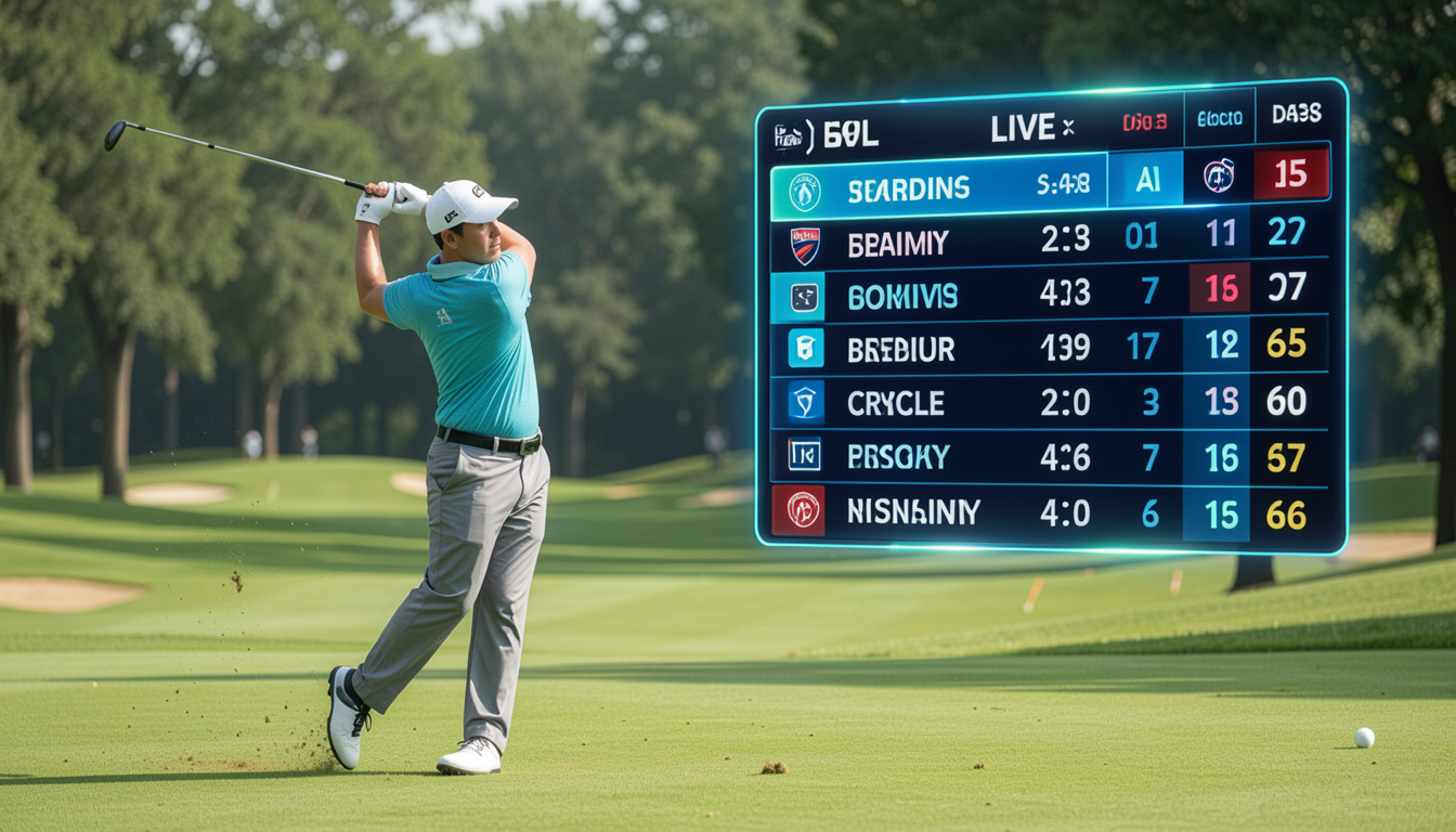 resultat golf en direct